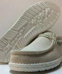 Hey Dude Shoes Hey Dude Wally Funk Wheat Men's Shoes Comfortable Lightweight Slip On Casual