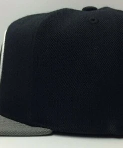 Brooklyn Nets Mitchell & Ness NBA Snapback Hat Nets Ball Logo Cap Flat Brim