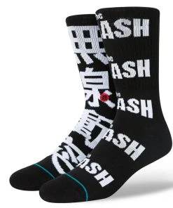 Stance X The Clash Radio Clash Crew 1982 Japan Tour Rock Socks Large Men's 9-13