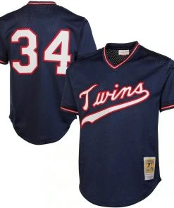 Kirby Puckett Minnesota Twins Mitchell & Ness MLB Authentic Batting Jersey
