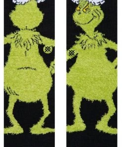 Dr. Seuss How The Grinch Stole Christmas Stance Crew Socks Large Men's 9-13