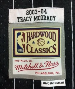 Tracy McGrady Orlando Magic Mitchell & Ness NBA Authentic Jersey 2003-2004 Black