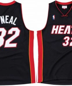 Shaquille O'Neal Miami Heat Mitchell & Ness NBA Authentic 2005-2006 Shaq Jersey