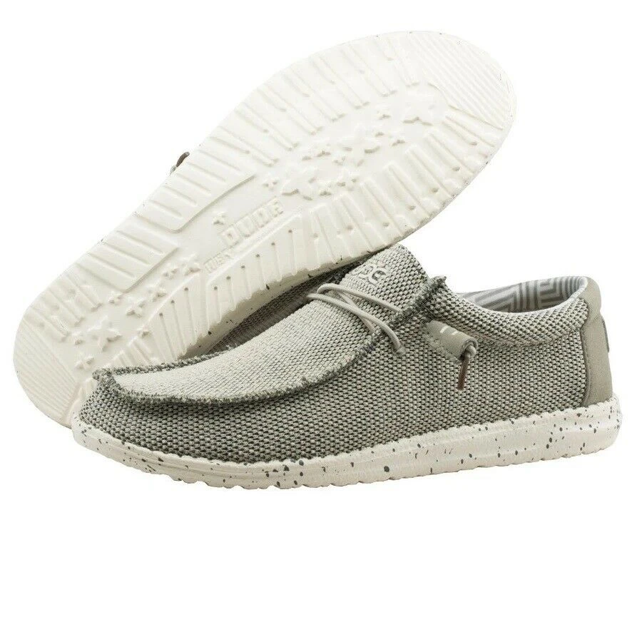 Hey Dude Wally Sox Ash Men's Shoes Comfortable Lightweight Slip On Casual Shoes Hey Dude Shoes 1 Hey Dude Wally Sox Ash Men's Shoes Comfortable Lightweight Slip On Casual Shoes Hey Dude Shoes