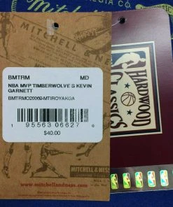 Kevin Garnett Minnesota Timberwolves Hall Of Fame Mitchell & Ness NBA T-Shirt