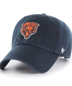 ’47 Chicago Bears '47 Brand NFL Clean Up Adjustable Strapback Hat Dad Cap Legacy