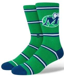 Dallas Mavericks Stance NBA HWC Hardwood Classics Crew Socks Large Men 9-13