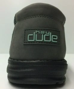 Hey Dude Wally Sox Asphalt Azur Men's Lightweight Slip On Casual Comfort Shoes Hey Dude Shoes 9 Hey Dude Wally Sox Asphalt Azur Men's Lightweight Slip On Casual Comfort Shoes Hey Dude Shoes