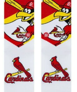 2022 St. Louis Cardinals Stance MLB Fredbird Mascot Socks Large Men's 9-13