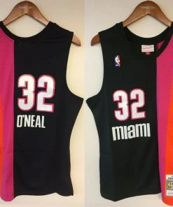 Shaquille O'Neal Miami Heat Mitchell & Ness NBA Authentic 2005 Jersey Floridians