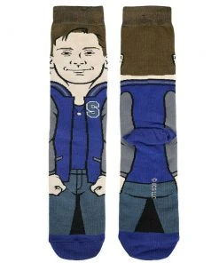 The Breakfast Club Andrew Clark Bioworld Crew Socks Men's 8-12 Unisex Adult