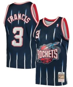 Steve Francis Houston Rockets #3 Mitchell & Ness NBA Authentic 1999-2000 Jersey
