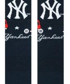 2022 New York Yankees NY Stance MLB Landmark Baseball Socks Large Men's 9-13