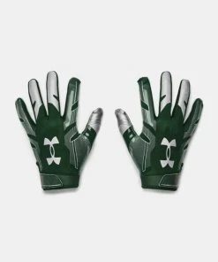 2022 Under Armour Mens UA F8 Adult Football Receivers Gloves Running Back Gloves