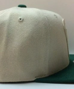 Milwaukee Bucks Mitchell & Ness NBA Snapback Hat 2Tone Flat Brim Adjustable Cap