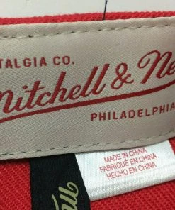 Atlanta Hawks Mitchell & Ness NBA Snapback Hat 2Tone Hardwood Classics Cap Retro