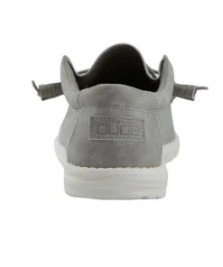 Hey Dude Wally Recycled Leather Grey Men's Shoes Comfortable Lightweight Casual Hey Dude Shoes 10 Hey Dude Wally Recycled Leather Grey Men's Shoes Comfortable Lightweight Casual Hey Dude Shoes
