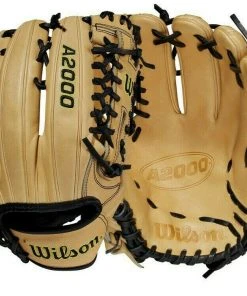 2021 Wilson A2000 A12 Pitcher Outfield Glove 12" WBW10009212 Blonde Baseball RHT