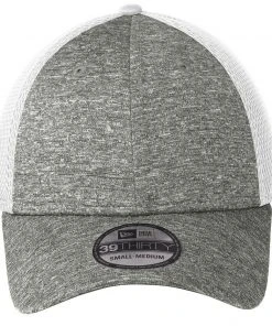 New Era 39THIRTY Shadow Heather Flex Mesh Structured Stretch Hat Blank Cap