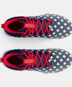 2023 Under Armour Boys' UA Spotlight Franchise USA Jr. Football Molded Cleats