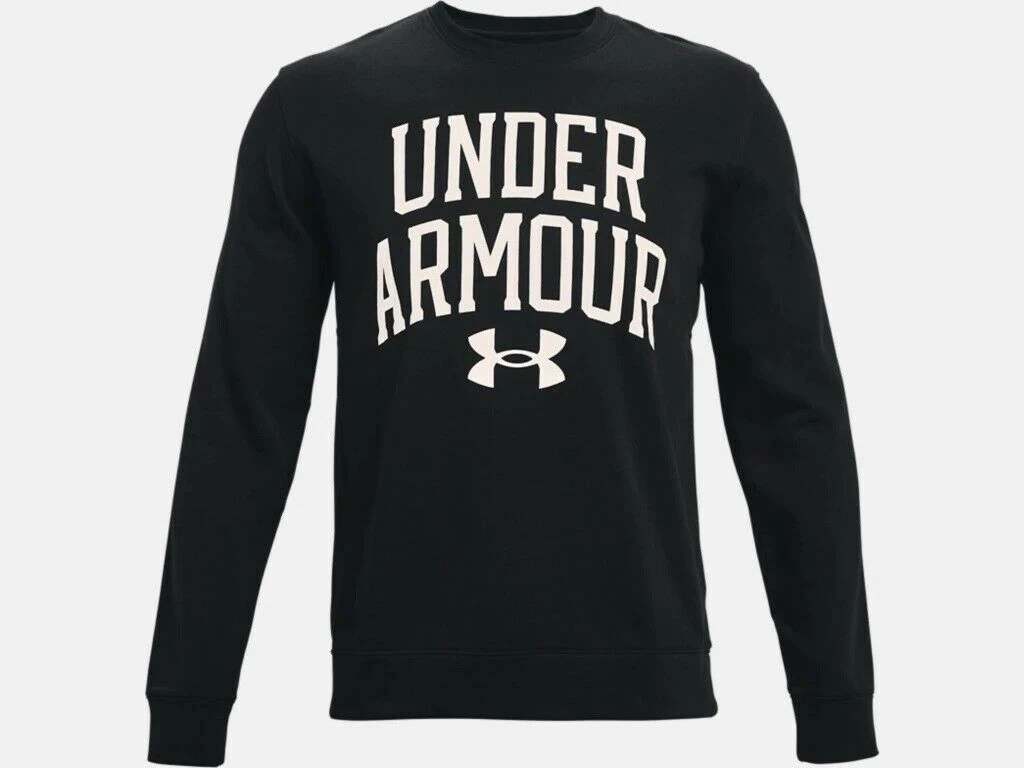 Under Armour Men's UA Rival Terry Crew Big Logo Sweatshirt Pullover 5 Under Armour Men's UA Rival Terry Crew Big Logo Sweatshirt Pullover