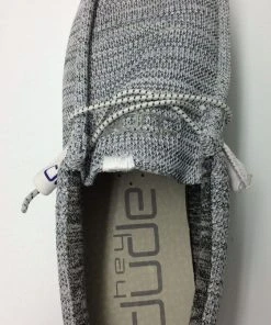 Hey Dude Wally Stretch Aggregate Lightweight Slip On Casual Comfort Men's Shoes