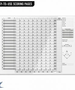 Champro Official Baseball / Softball Scorebook - Baseball Scorebook 7 Champro Official Baseball / Softball Scorebook - Baseball Scorebook