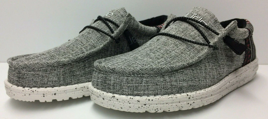 Hey Dude Wally Sox Funk Black Aztec Men's Shoes Comfortable Lightweight Slip On Hey Dude Shoes 2 Hey Dude Wally Sox Funk Black Aztec Men's Shoes Comfortable Lightweight Slip On Hey Dude Shoes