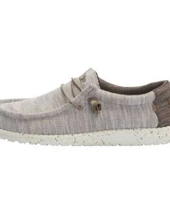 Hey Dude Shoes Hey Dude Wally Stretch Limestone Men's Shoes Lightweight Comfortable Slip On 8 Hey Dude Shoes Hey Dude Wally Stretch Limestone Men's Shoes Lightweight Comfortable Slip On