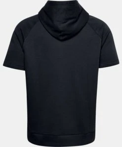 Under Armour Men's UA Rival Fleece Big Logo Short Sleeve Hoodie Sweatshirt Hood 10 Under Armour Men's UA Rival Fleece Big Logo Short Sleeve Hoodie Sweatshirt Hood