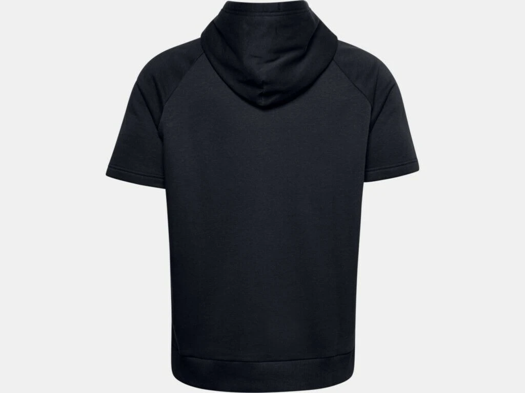 Under Armour Men's UA Rival Fleece Big Logo Short Sleeve Hoodie Sweatshirt Hood 5 Under Armour Men's UA Rival Fleece Big Logo Short Sleeve Hoodie Sweatshirt Hood