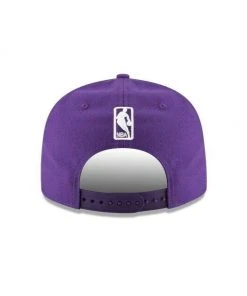 2022 Los Angeles Lakers LA New Era 9FIFTY NBA Adjustable Snapback Hat Cap Purple