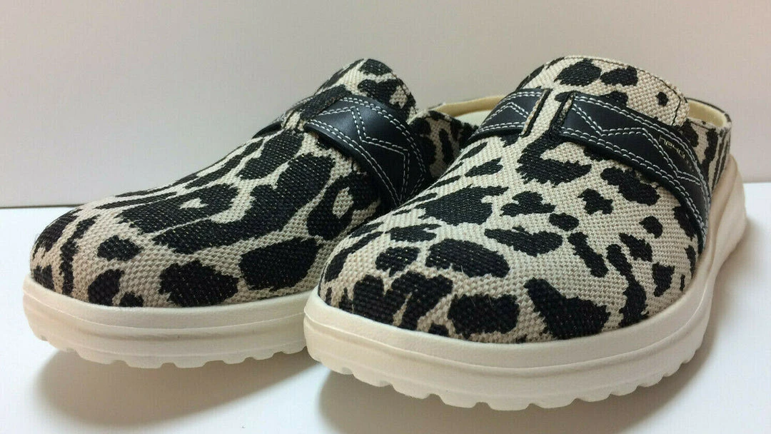 Hey Dude Wendy Nora Black Cheetah Lightweight Casual Comfy Slip On Women's Shoes 2 Hey Dude Wendy Nora Black Cheetah Lightweight Casual Comfy Slip On Women's Shoes