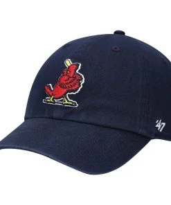 ’47 St. Louis Cardinals 47 Brand MLB Clean Up Adjustable Strapback Hat Dad Cap Retro