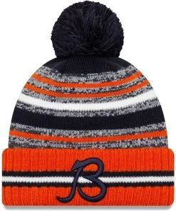 2021 Chicago Bears B New Era Knit Hat On Field Sideline Beanie Stocking Cap NFL