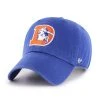 ’47 Denver Broncos D '47 Brand NFL Clean Up Adjustable Strapback Hat Dad Cap Legacy