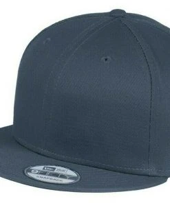 New Era 9FIFTY Flat Brim Snapback Hat Cap -Blank - White, Black, Royal, Navy 950