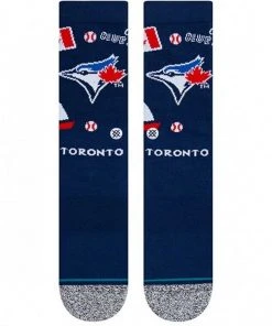 2022 Toronto Blue Jays Stance MLB TO Landmark Baseball Socks Large Men's 9-13