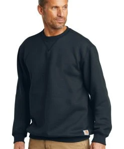 Carhartt Men's Midweight Crewneck Sweatshirt Pullover Long Sleeve Workwear Crew