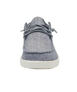 Hey Dude Paul Chambray Navy Men's Shoes Comfortable Lightweight Slip On Casual 9 Hey Dude Paul Chambray Navy Men's Shoes Comfortable Lightweight Slip On Casual