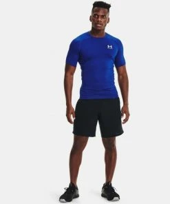 Under Armour Mens UA Sonic Heatgear Short Sleeve Compression T-Shirt Workout Tee