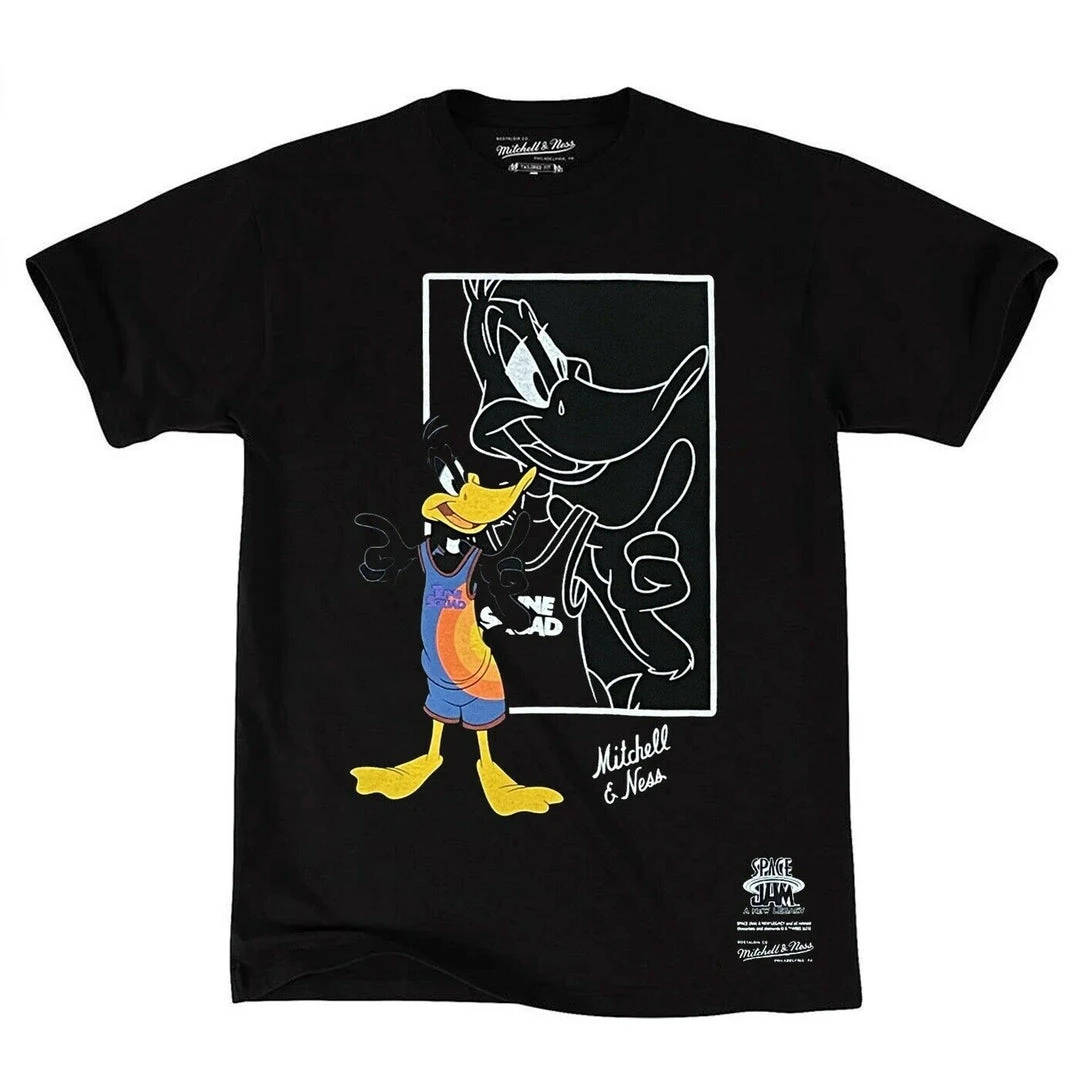 Mitchell & Ness X Space Jam 2 A New Legacy Daffy Duck Tie-Dye NBA T-Shirt 1 Mitchell & Ness X Space Jam 2 A New Legacy Daffy Duck Tie-Dye NBA T-Shirt