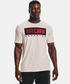 Under Armour Men's UA Project Rock Iron Paradise T-Shirt Dwayne "Rock" Johnson