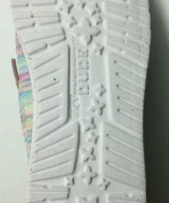 Hey Dude Wendy Sox Aurora White Lightweight Casual Comfort Slip On Women's Shoes 10 Hey Dude Wendy Sox Aurora White Lightweight Casual Comfort Slip On Women's Shoes