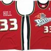 Grant Hill Detroit Pistons Mitchell & Ness NBA Authentic Jersey 1999-2000 Red