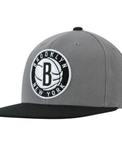 Brooklyn Nets Mitchell & Ness NBA Snapback Hat 2Tone Adjustable Cap Flat Brim