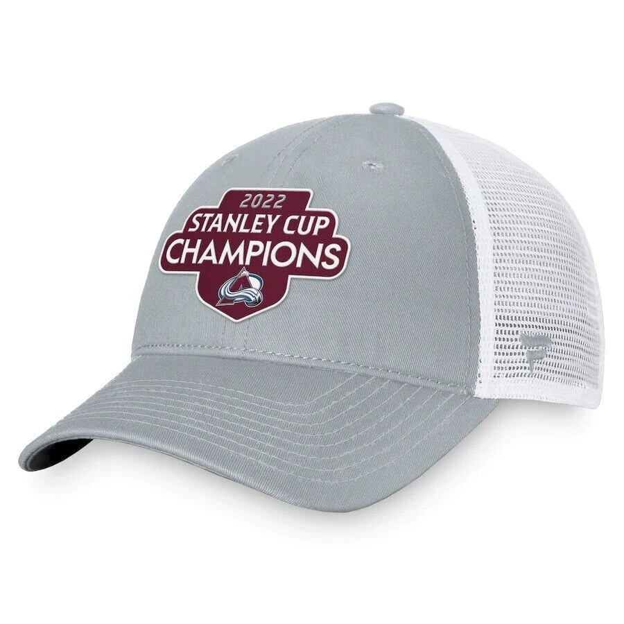 Colorado Avalanche Fanatics NHL Stanley Cup Champions Locker Snapback Cap Hat 1 Colorado Avalanche Fanatics NHL Stanley Cup Champions Locker Snapback Cap Hat