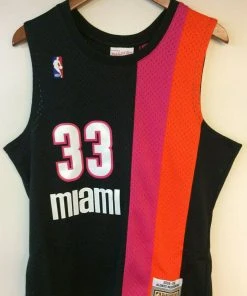 Alonzo Mourning Miami Heat Mitchell & Ness NBA Authentic 2005 Jersey Floridians