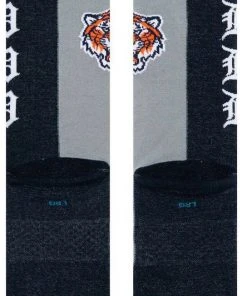 2022 Detroit Tigers D Stance MLB Split Crew Baseball Socks Large Men's 9-13