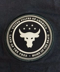 Under Armour Women's UA Project Rock Vet Freedom Shortsleeve Dwayne Johnson